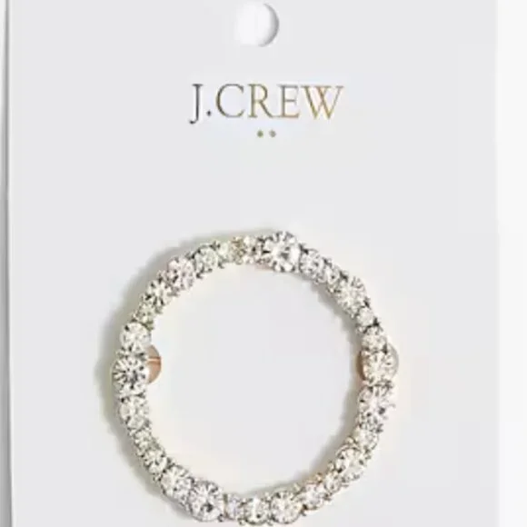J. Crew Rhinestone Hair Barette, NWT - Picture 2 of 3